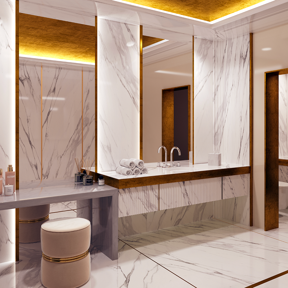 Cmarble_master bathroom